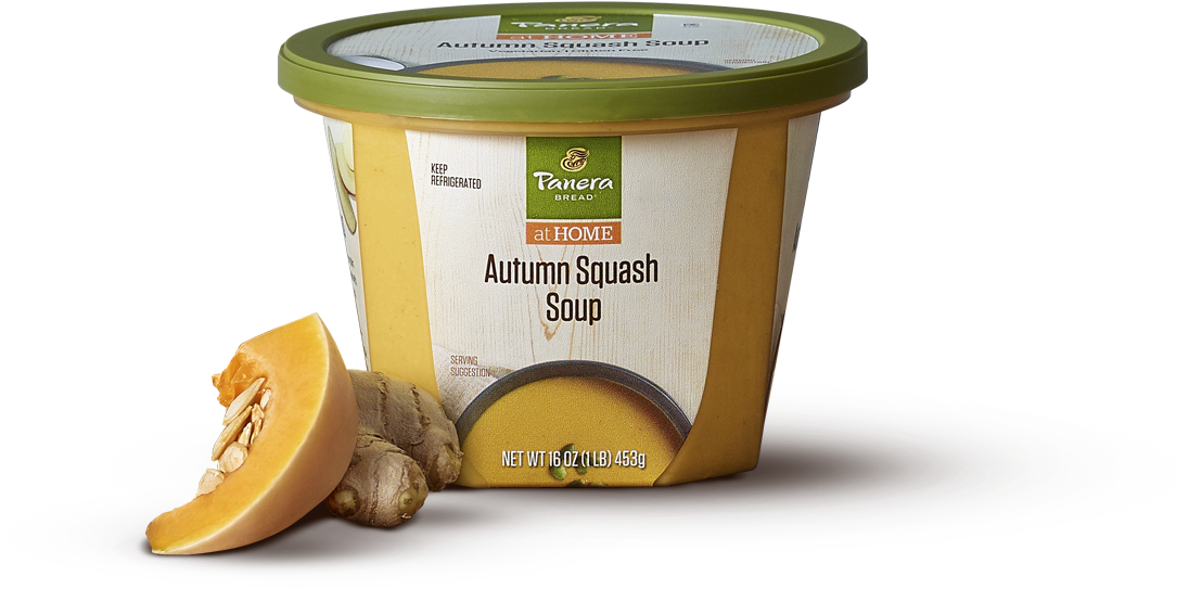 Panera Autumn Squash Soup Container