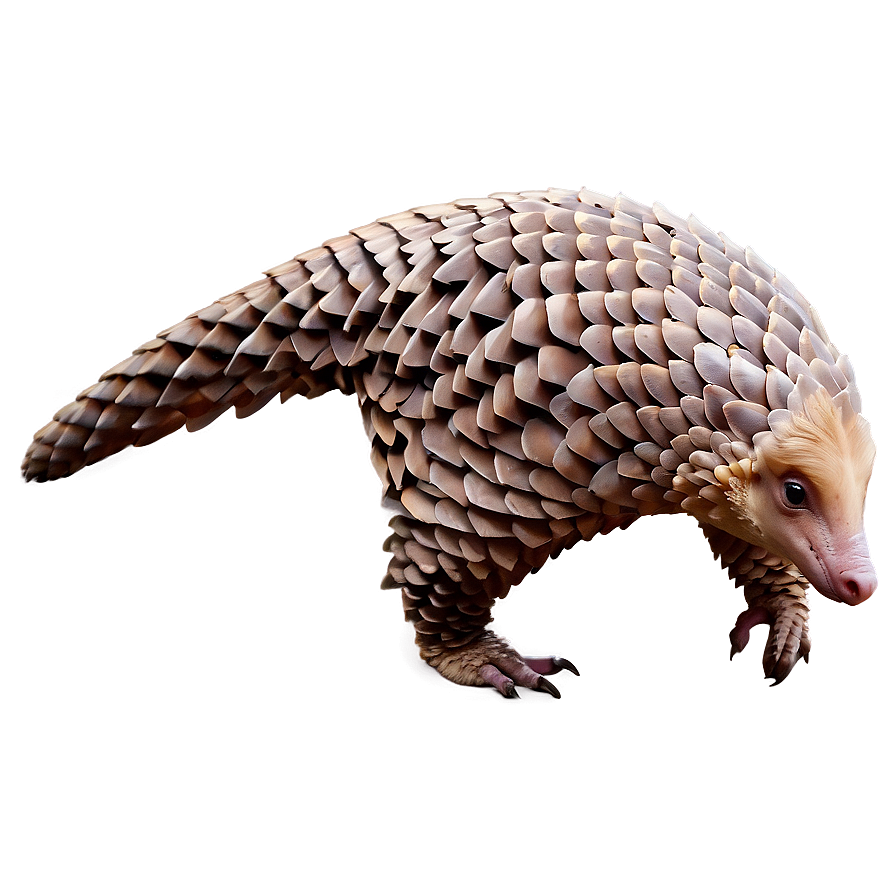 Pangolin In Dynamic Pose Png 26