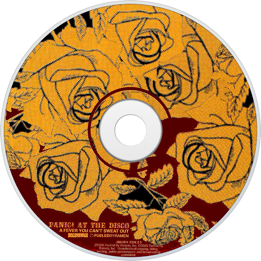 Panic At The Disco A Fever You Can't Sweat Out Cd Disc - Fever You Can T Sweat Out Disc, HD Png Download PNG with transparent background