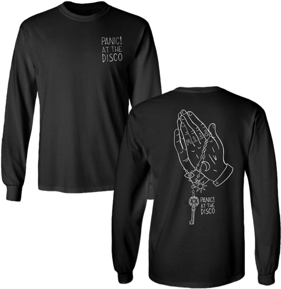 Panic At The Disco Long Sleeve Shirt, Hd Png Download - Panic At The Disco Pray For The Wicked Merch, Transparent Png PNG with transparent background