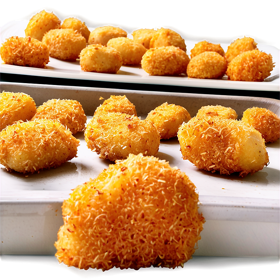 Panko Crusted Chicken Nuggets Png Rls54