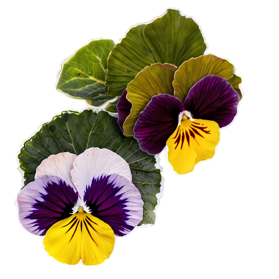 Pansy Cluster Png 80