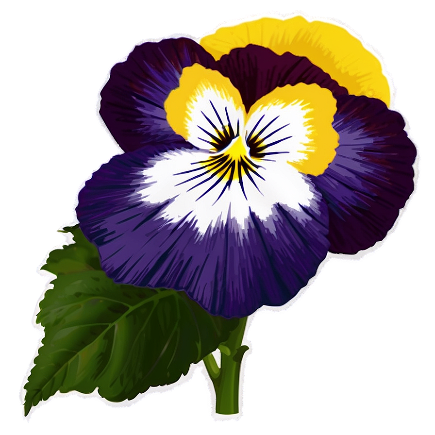 Pansy Pattern Png Qlq