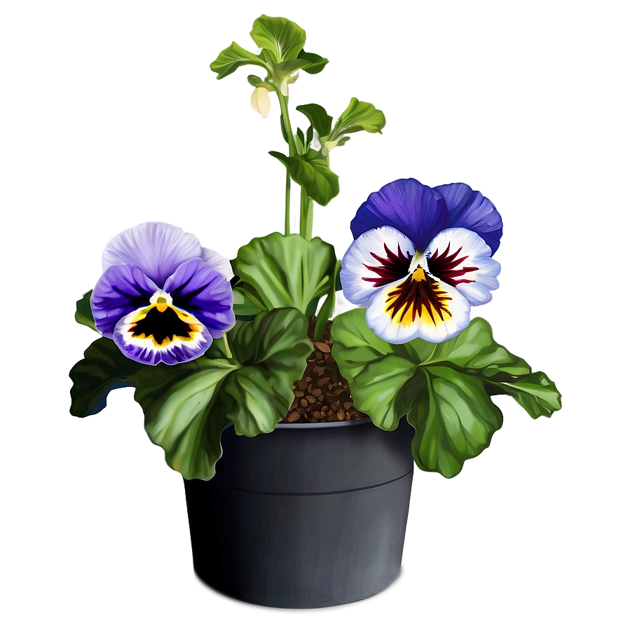 Pansy Under Sunlight Png 60