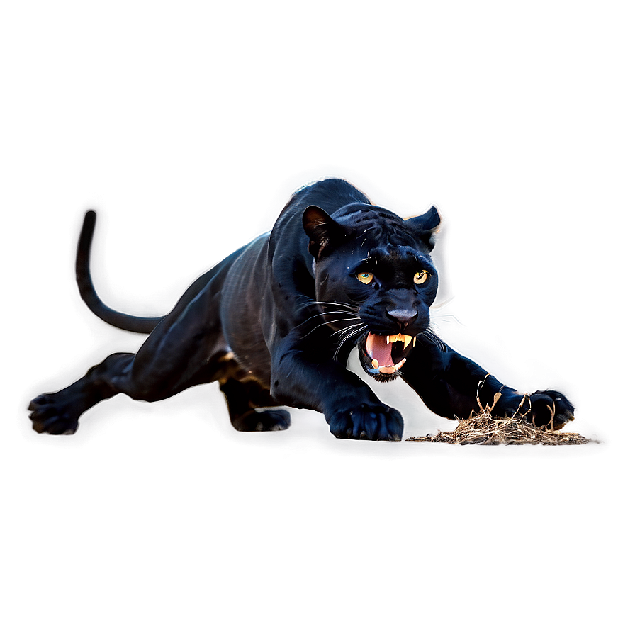 Panther Hunting Png Twd72