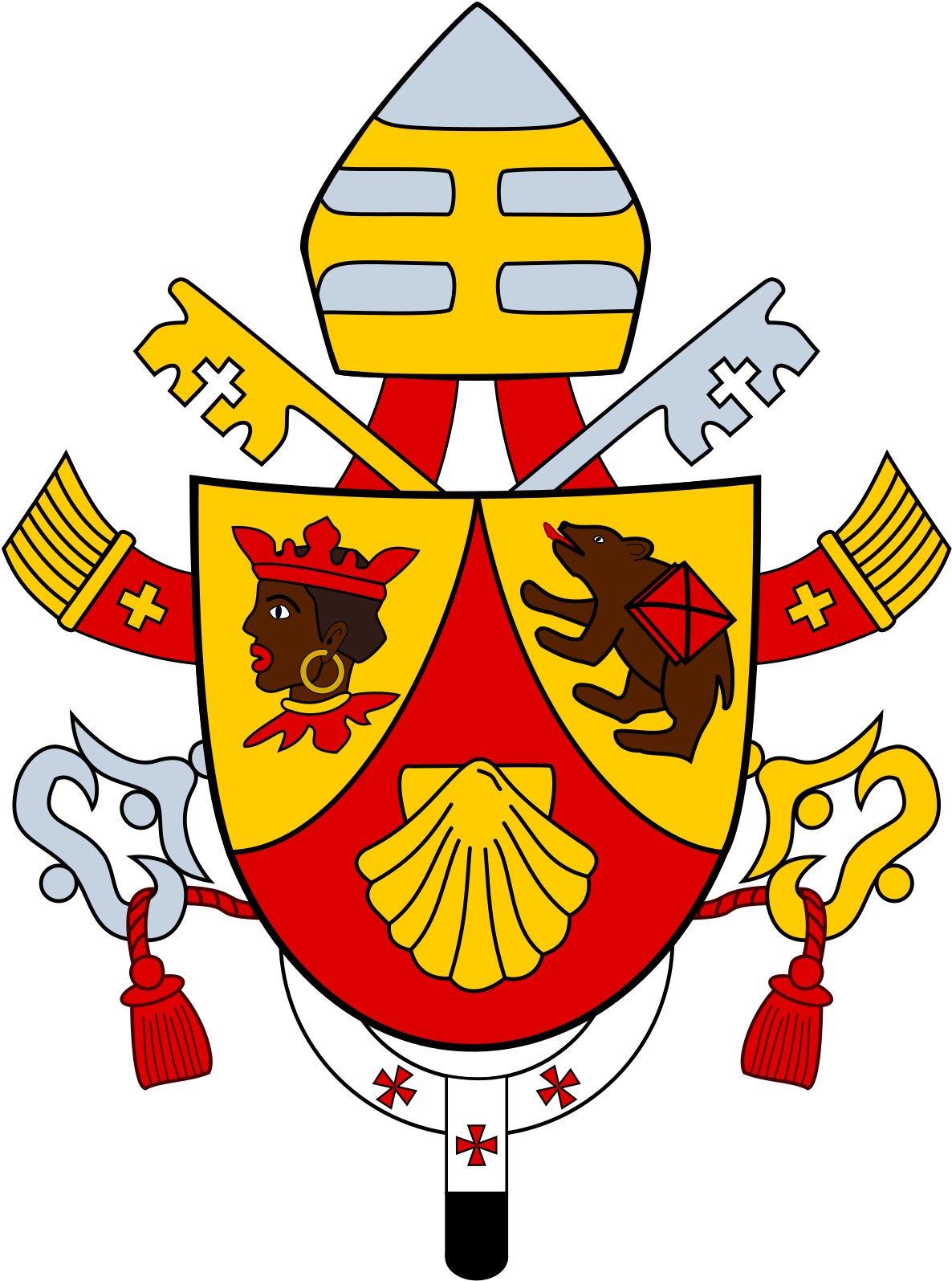 Papal Coatof Arms PNG with transparent background