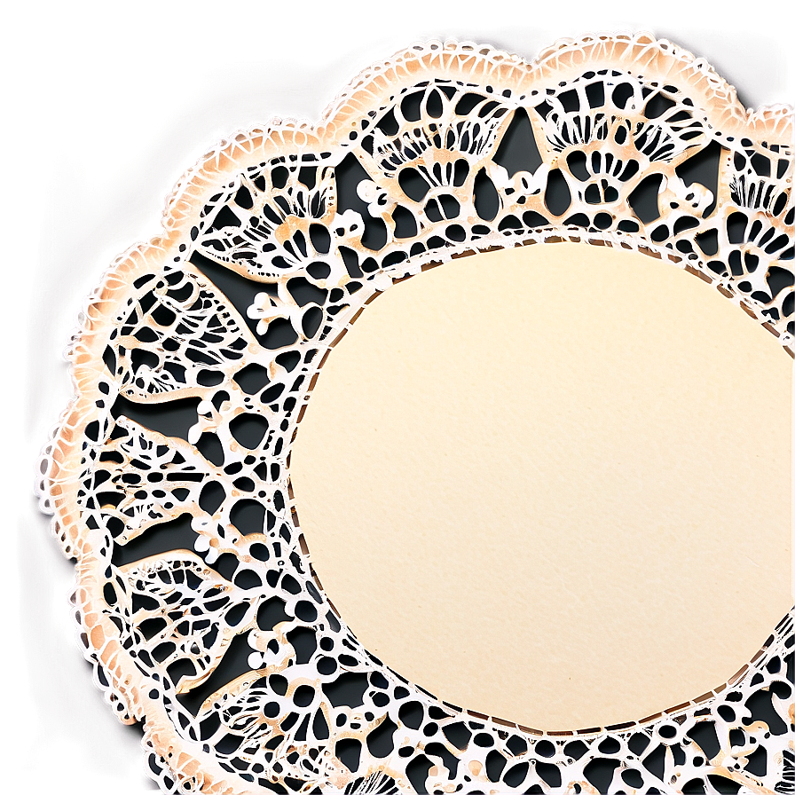 Paper Craft Doily Png 06122024