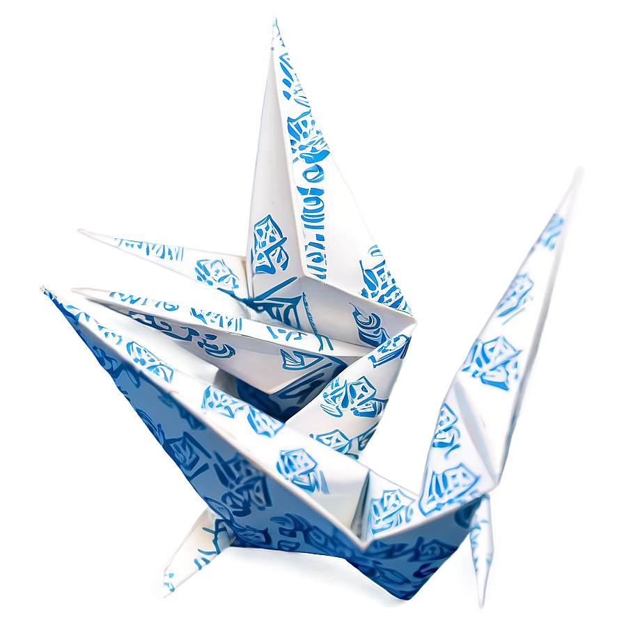 Paper Crane Origami Sequence Png 06282024