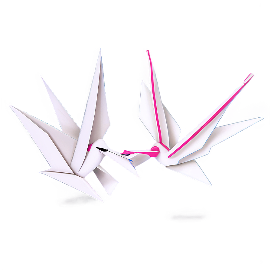 Paper Crane Wedding Theme Png 06282024