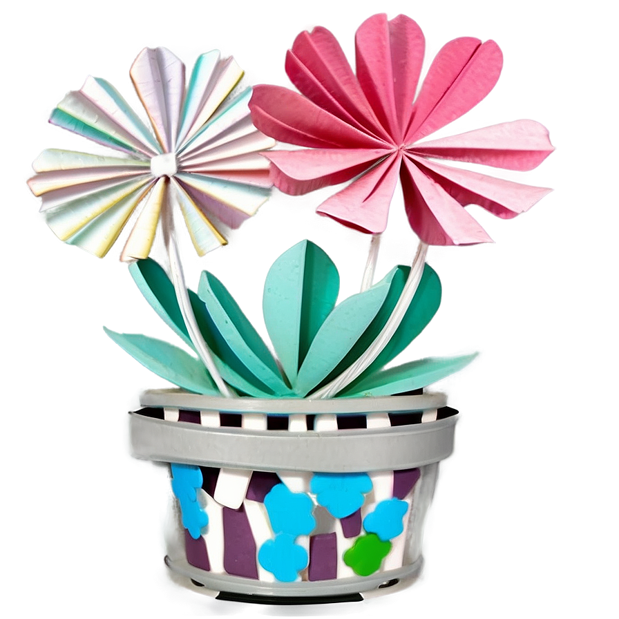 Paper Flower Centerpiece Png Tos30