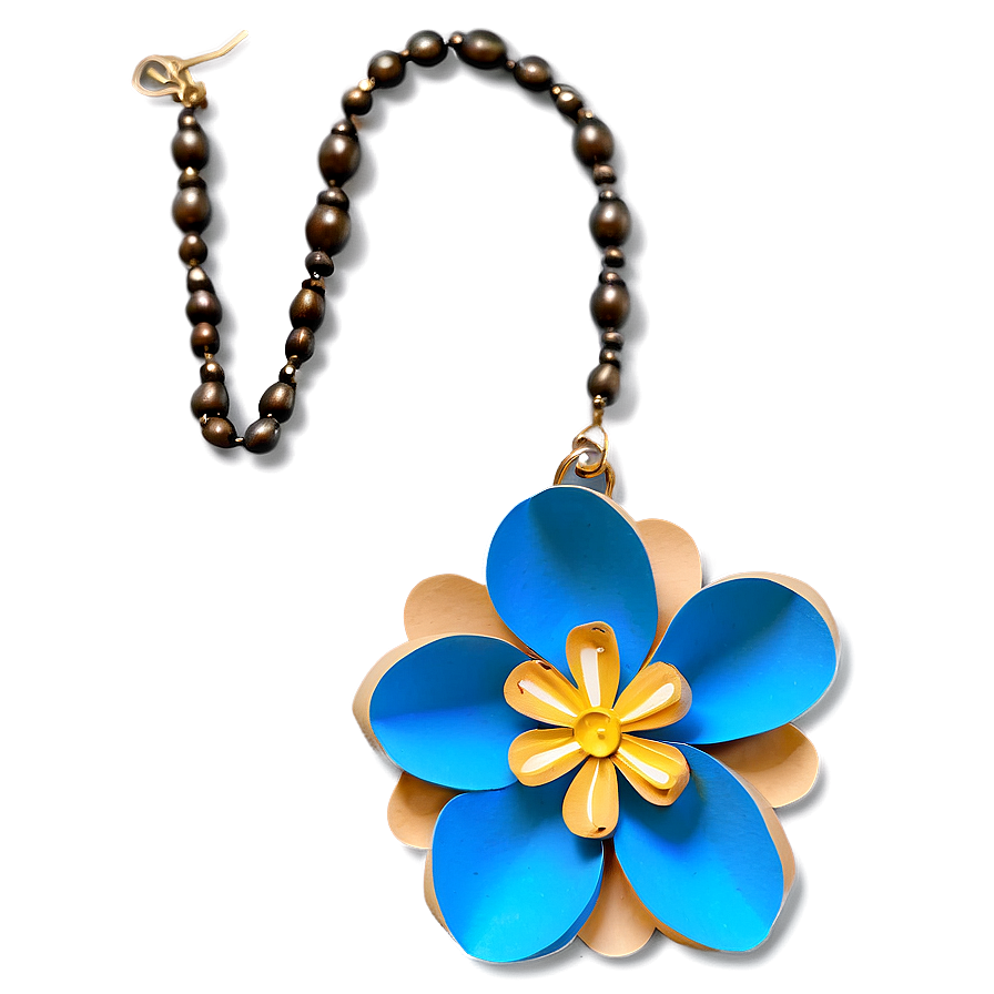 Paper Flower Jewelry Png 06282024