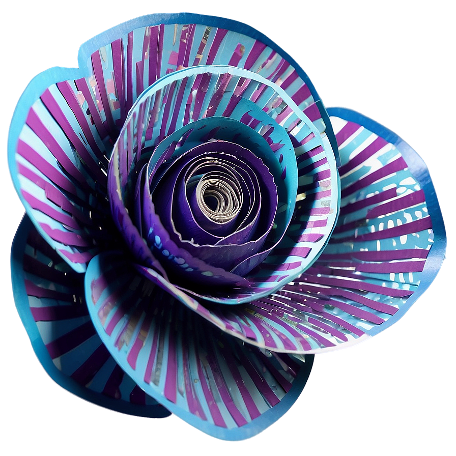 Paper Flower Sculpture Png Kte