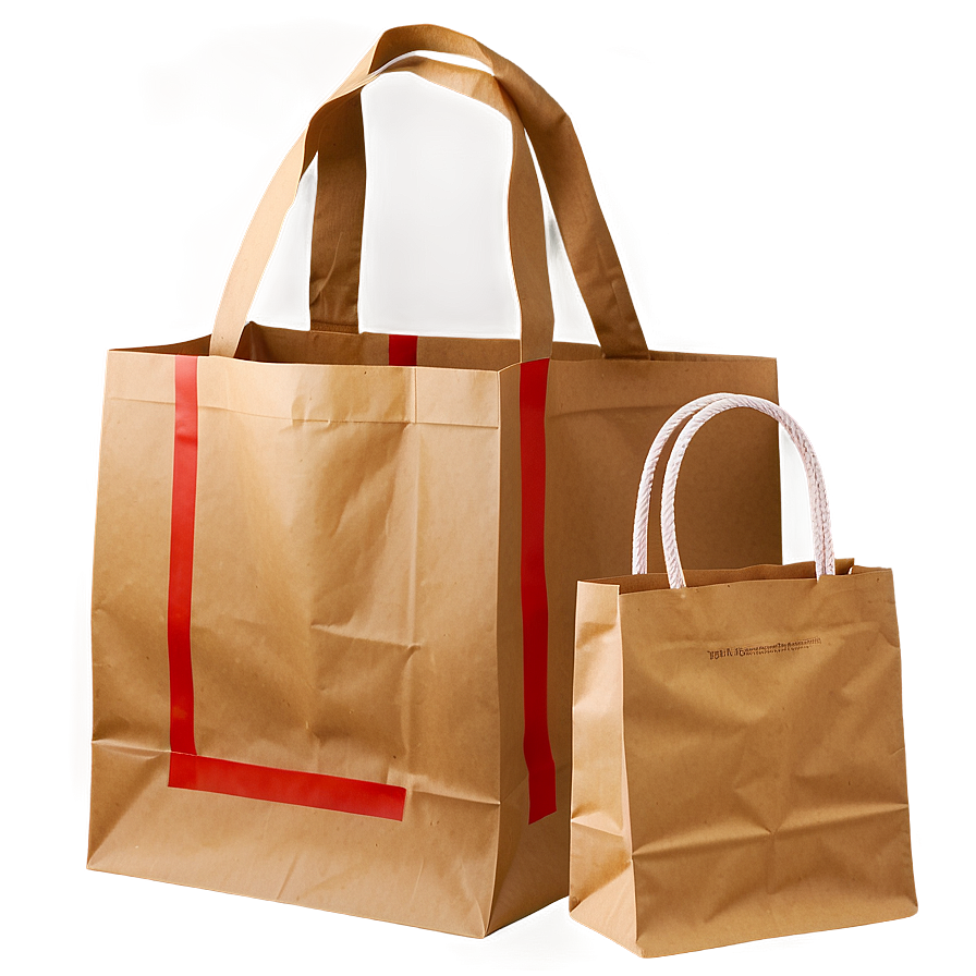 Paper Grocery Bag Png 06132024