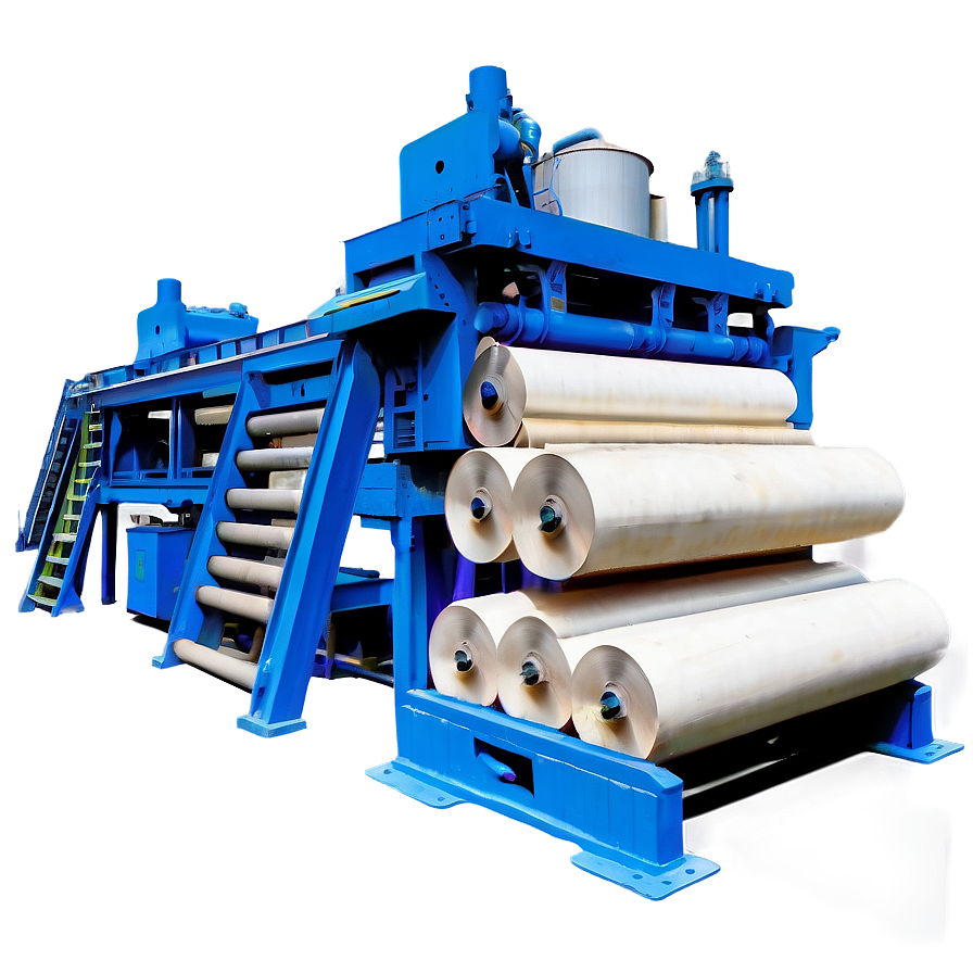 Paper Industry Machinery PNG 20 PNG with transparent background