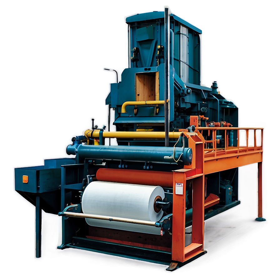 Paper Industry Machinery PNG wfh PNG with transparent background