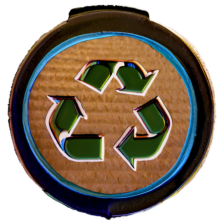 Paper Recycle Badge Png Ptj26