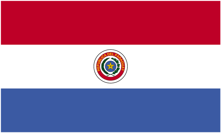 Paraguay National Flag PNG with transparent background