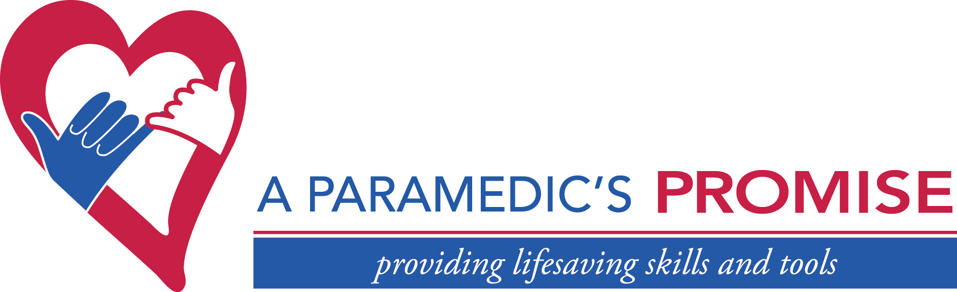 Paramedics Promise Heartand Hands Logo