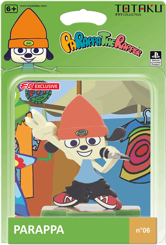 Parappa The Rapper Figure Packaging