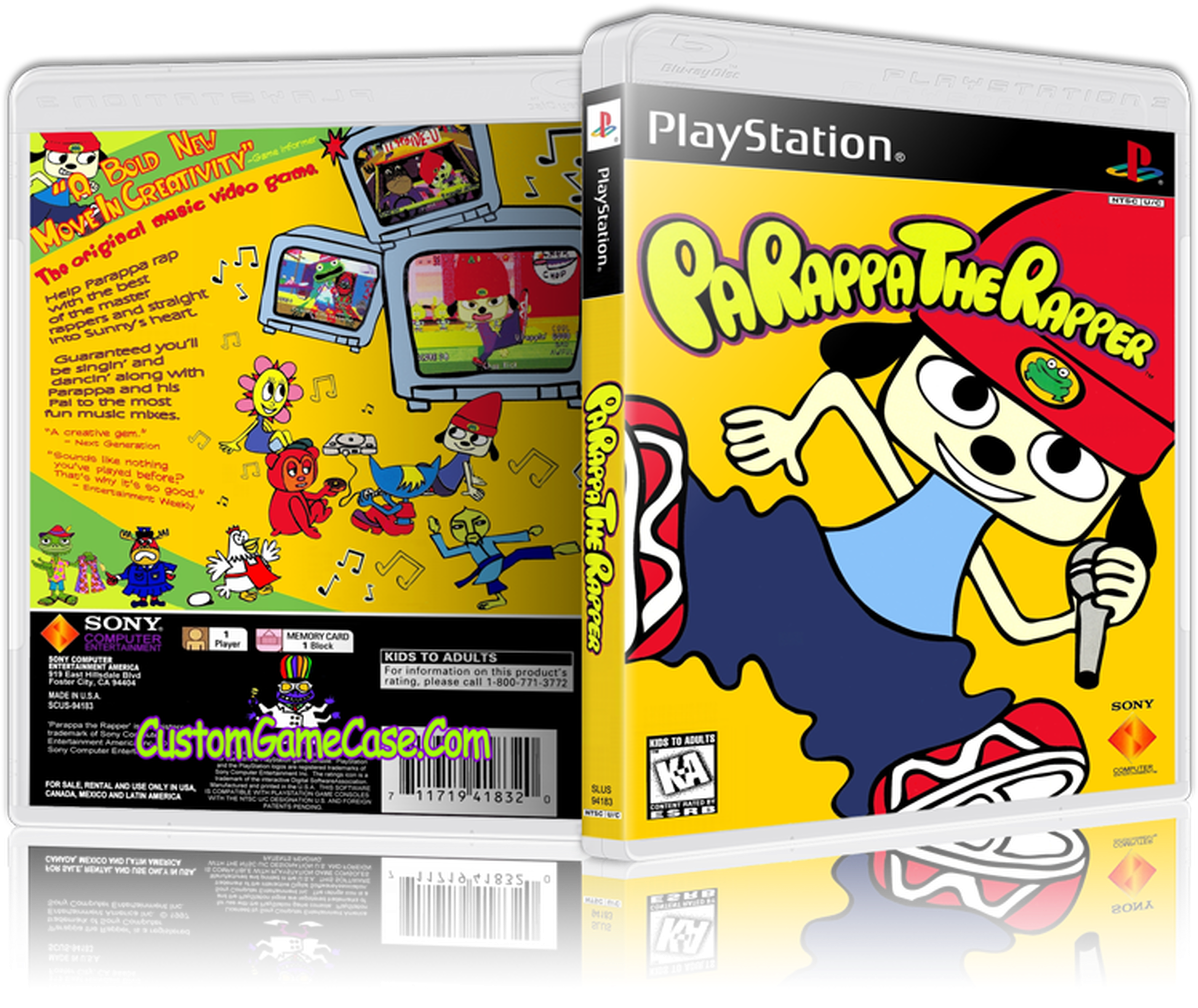 Parappa The Rapper Play Station Case