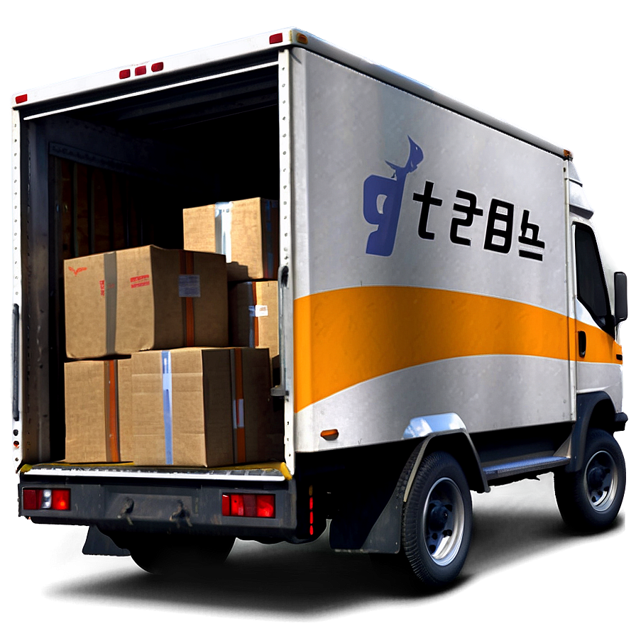 Parcel Delivery Truck Png 38