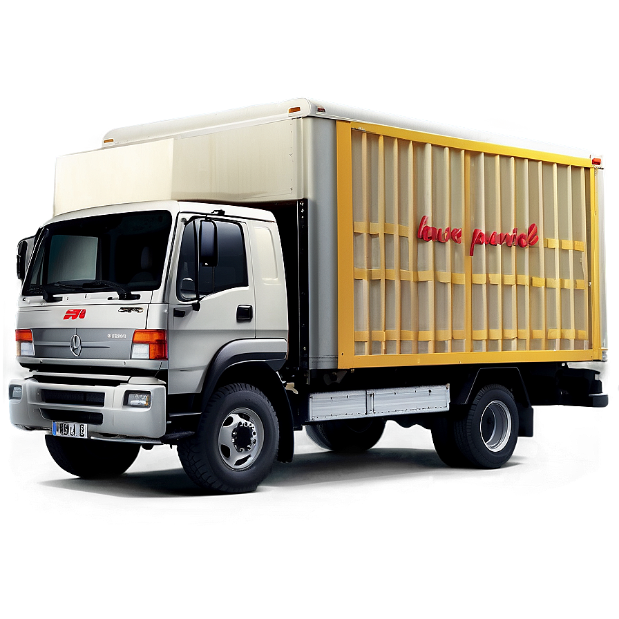 Parcel Delivery Truck PNG xcn PNG image with a transparent background, free high-resolution download
