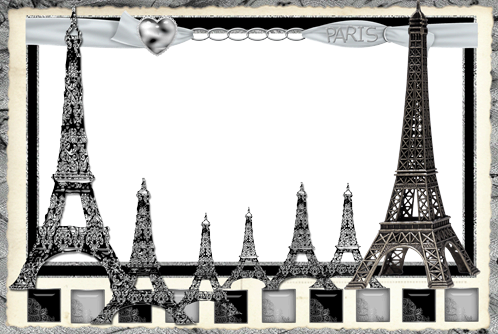 Paris Themed Photo Frame