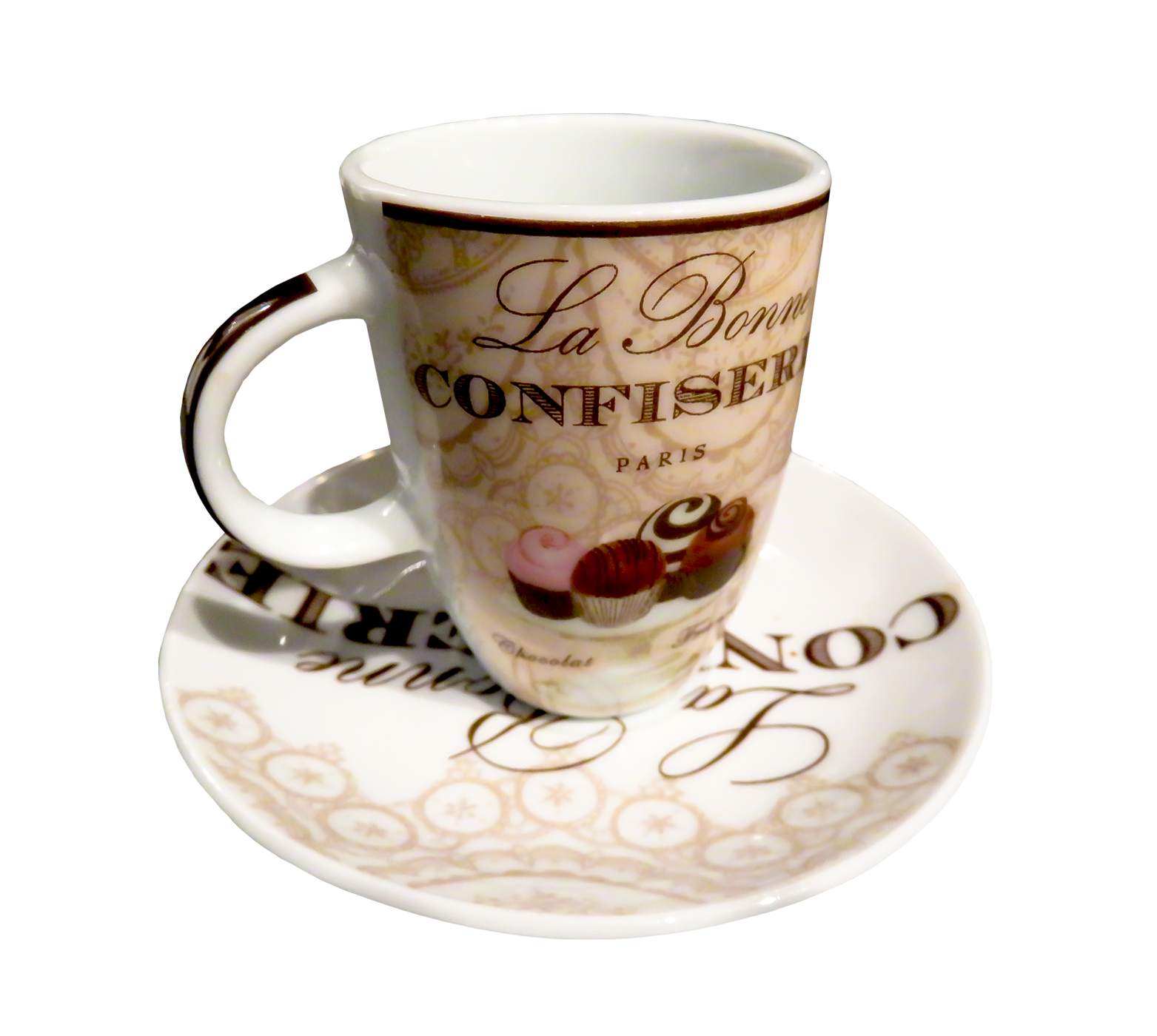 Parisian Confectionery Coffee Cup