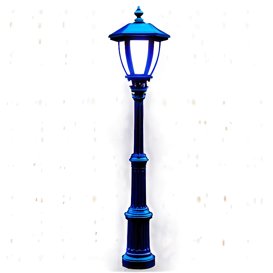 Park Light Pole Png Lit