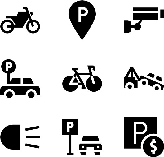 Parking - Motor Parking Icon, HD Png Download PNG with transparent background