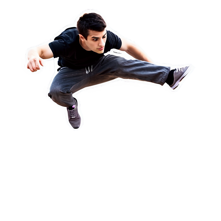 Parkour Jumping Stunt Png 06242024