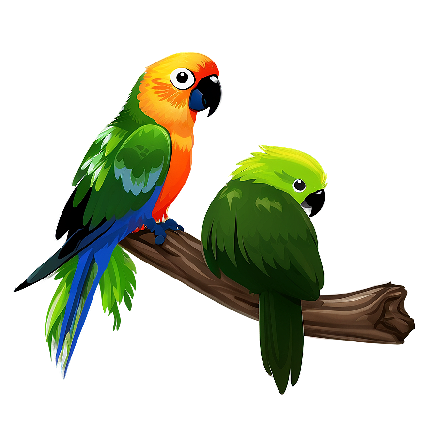 Parrot Family Png 05242024