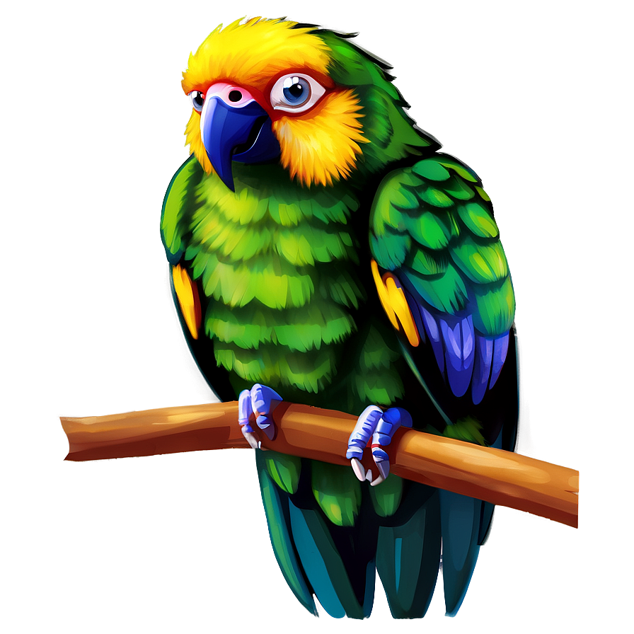 Parrot Illustration Png 75