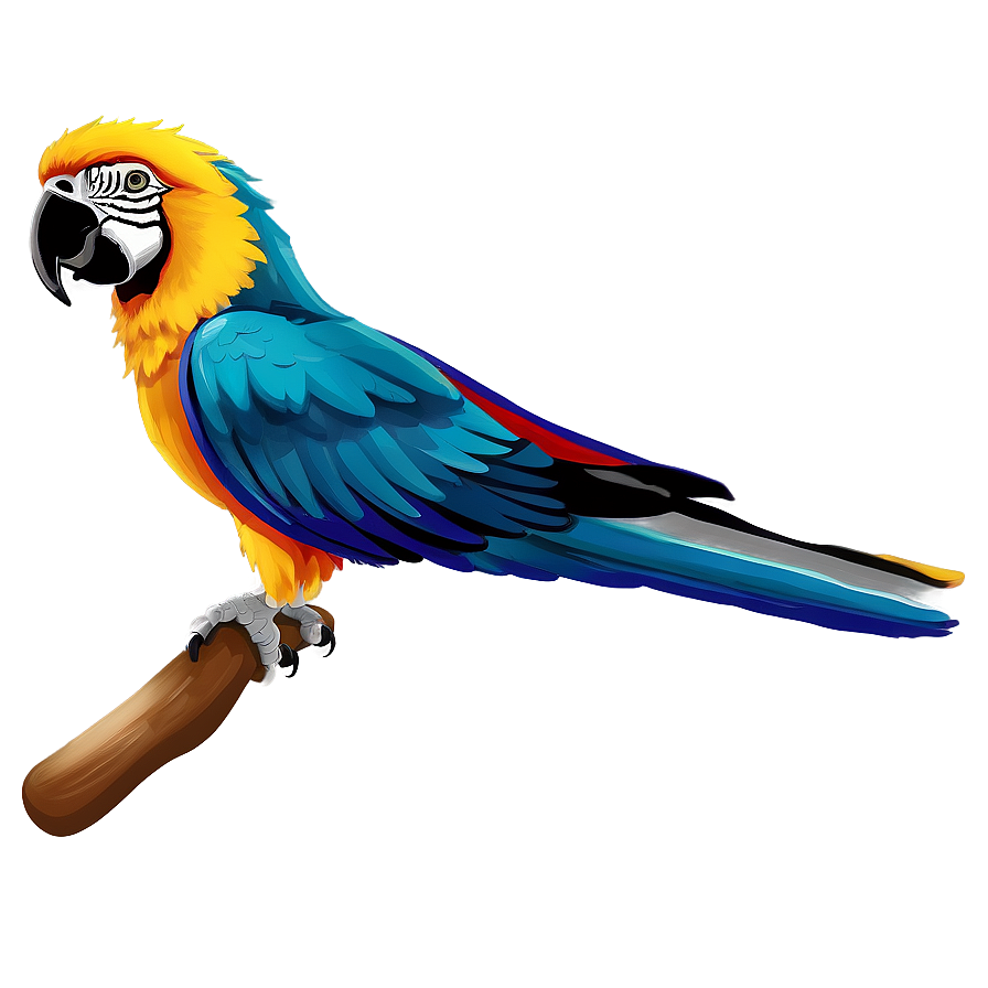 Parrot Illustration Png Ula26