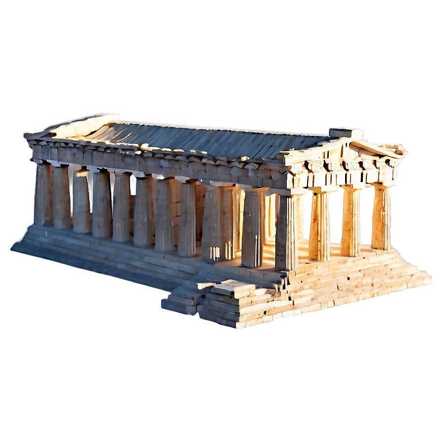 Parthenon Golden Hour Png Xum36