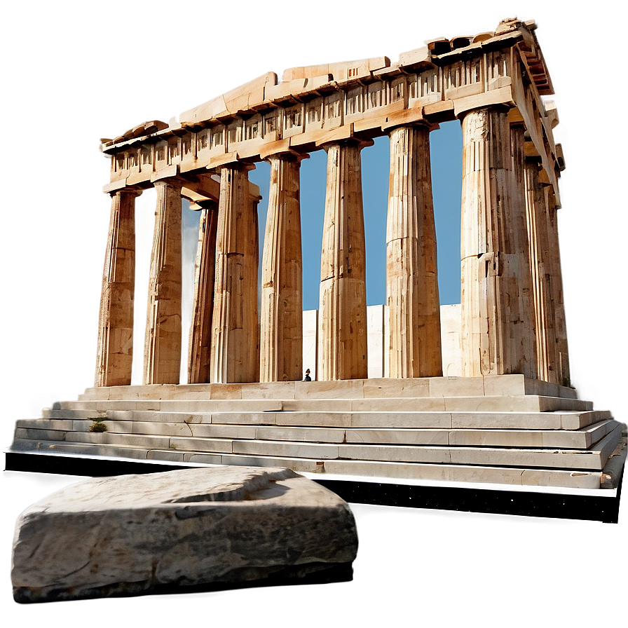 Parthenon Reconstruction Art Png Hgo