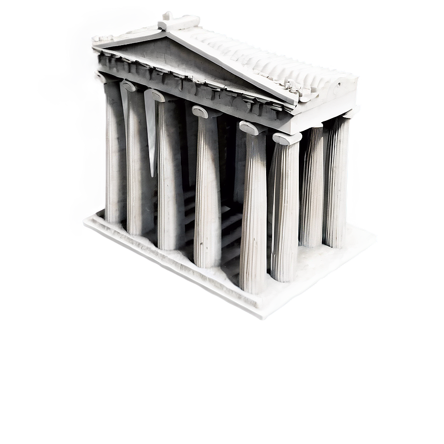 Parthenon Unique Perspective Png Dsy