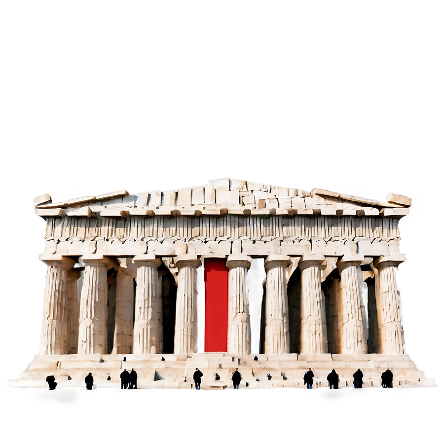 Parthenon Unique Perspective Png Vay10