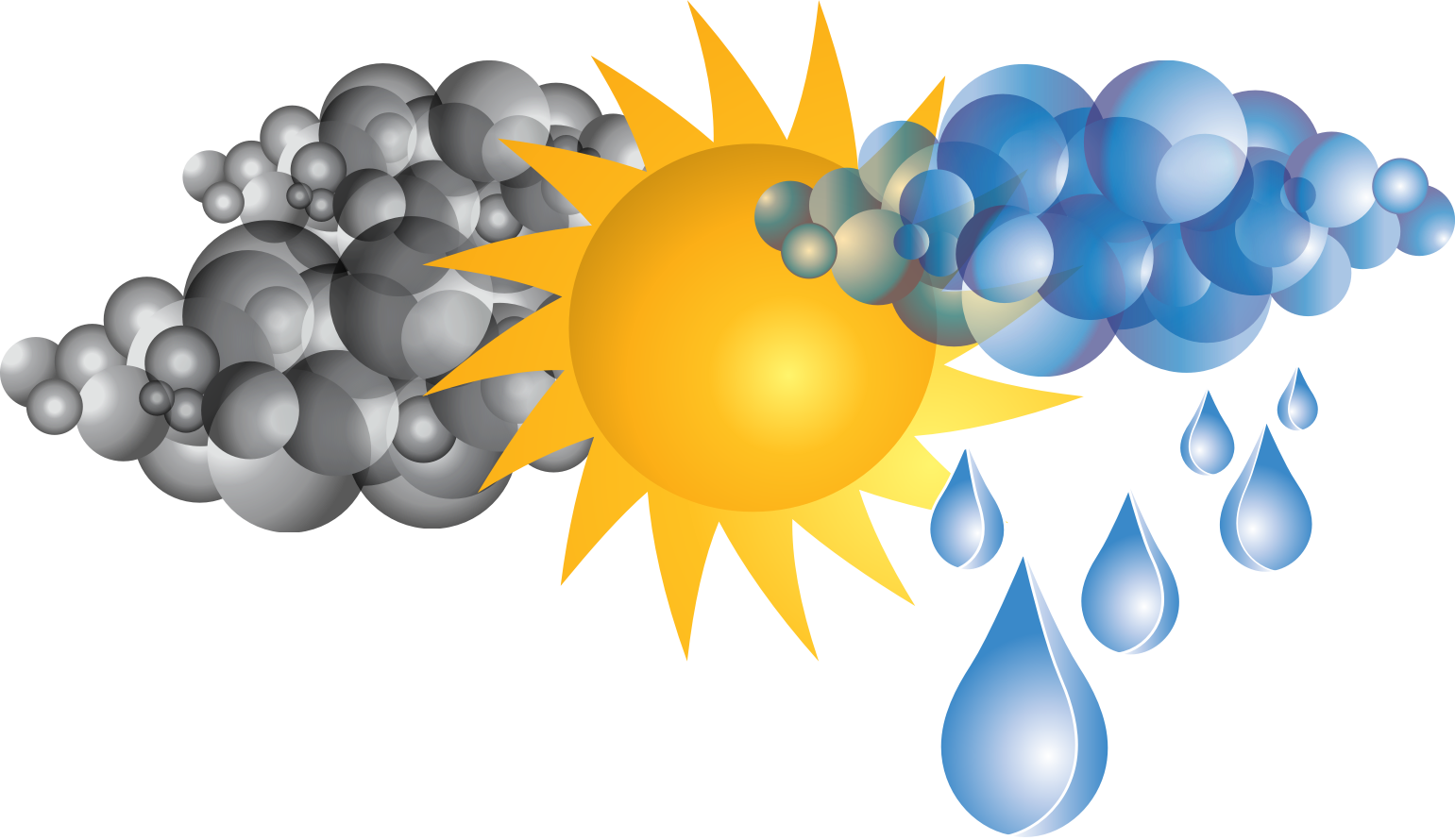 Sunny Cloud Sea Temperature - Do And Dont Of Landslide, HD Png Download PNG with transparent background