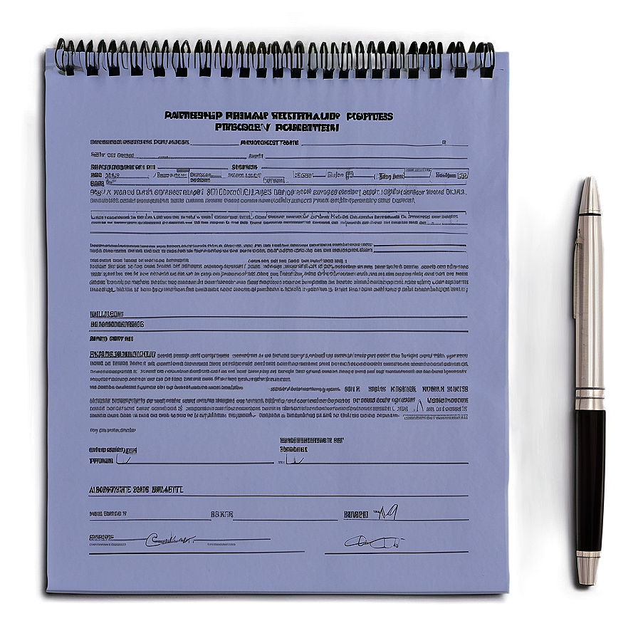 Partnership Renewal Form PNG dqi9 PNG with transparent background