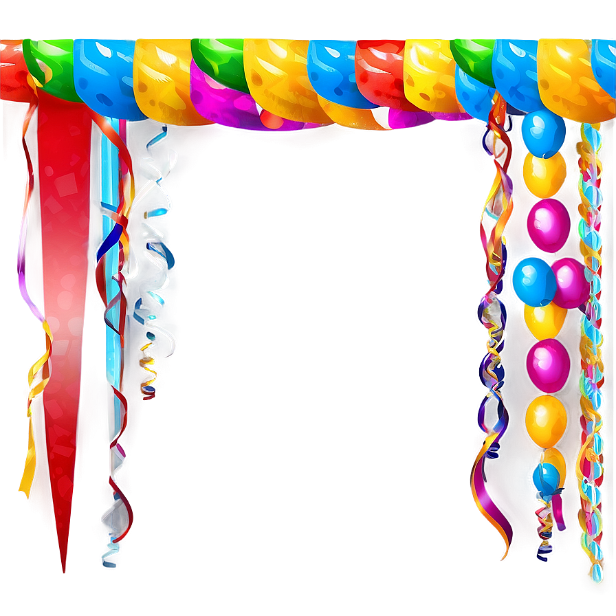 Party Background Streamers Png Tmo7