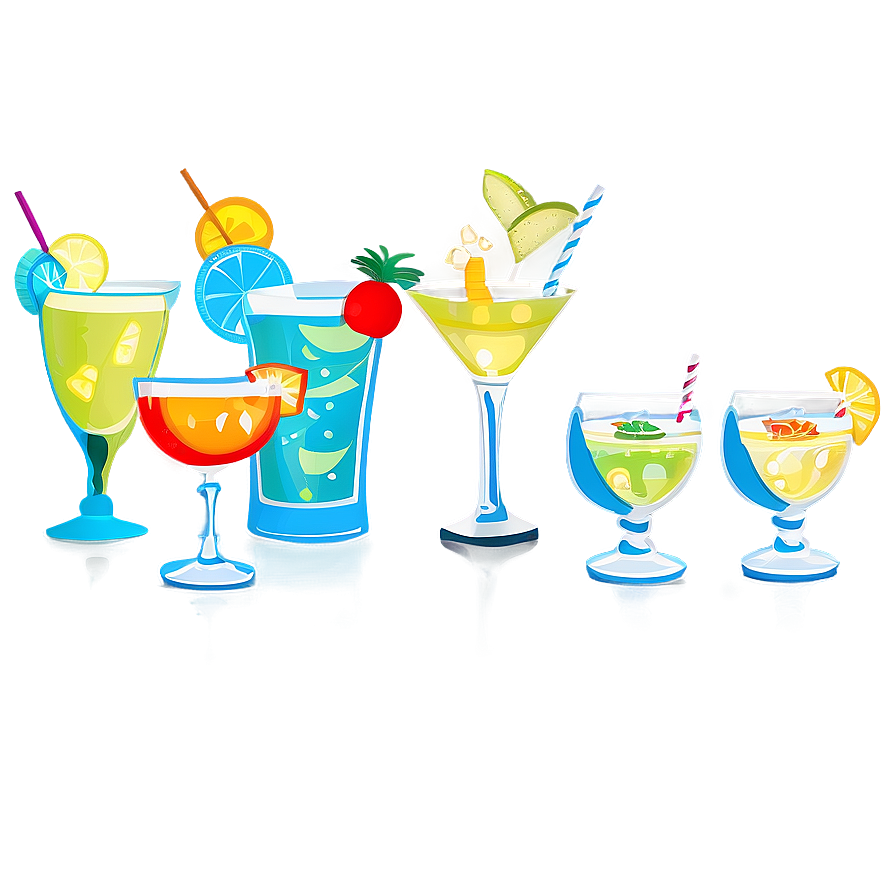 Party Cocktails Png Ioh40