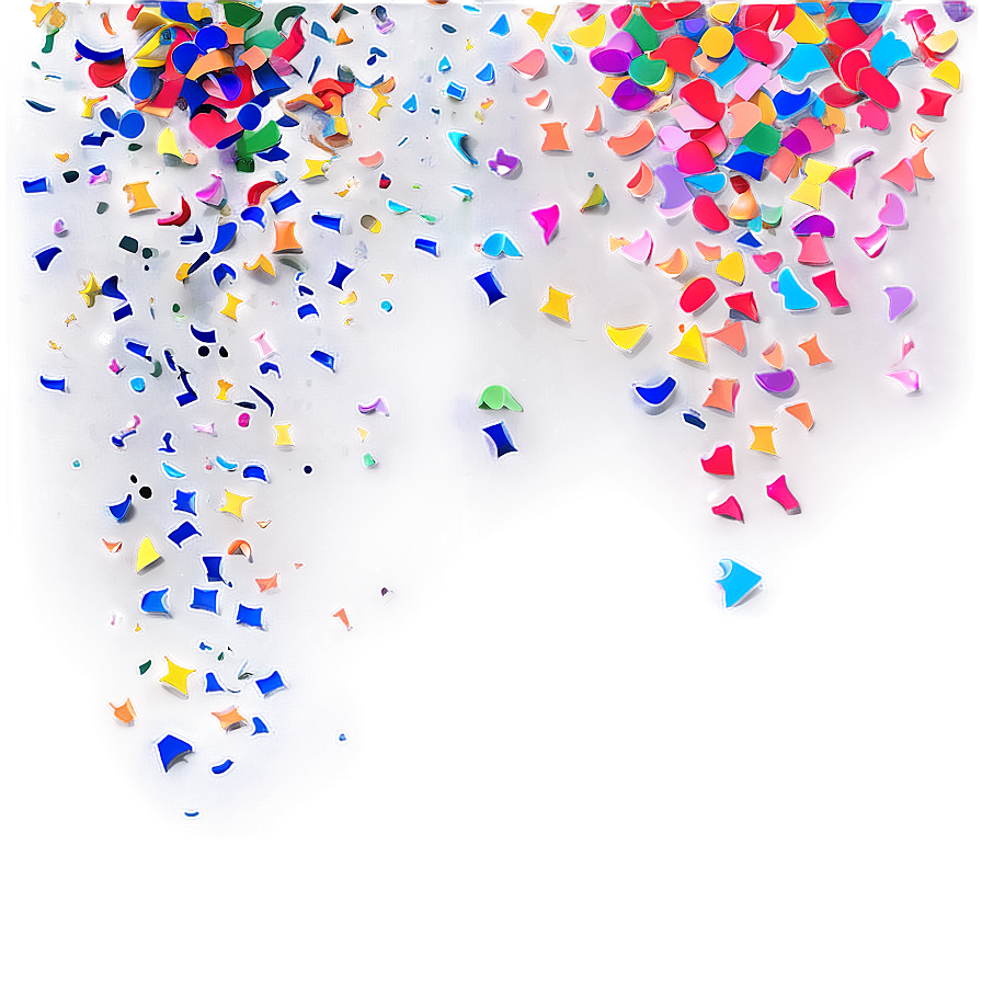 Party Confetti Color Splash Png Mgn44