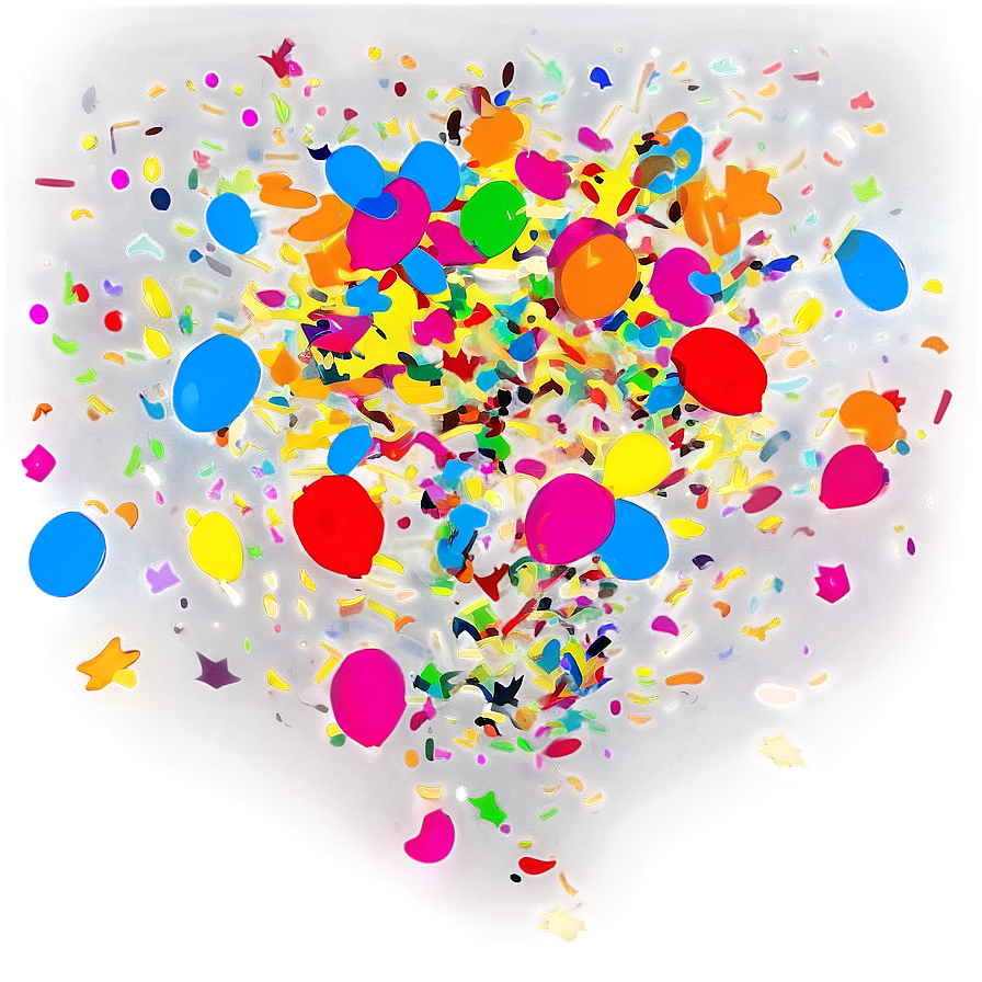 Party Confetti PNG 64 PNG with transparent background