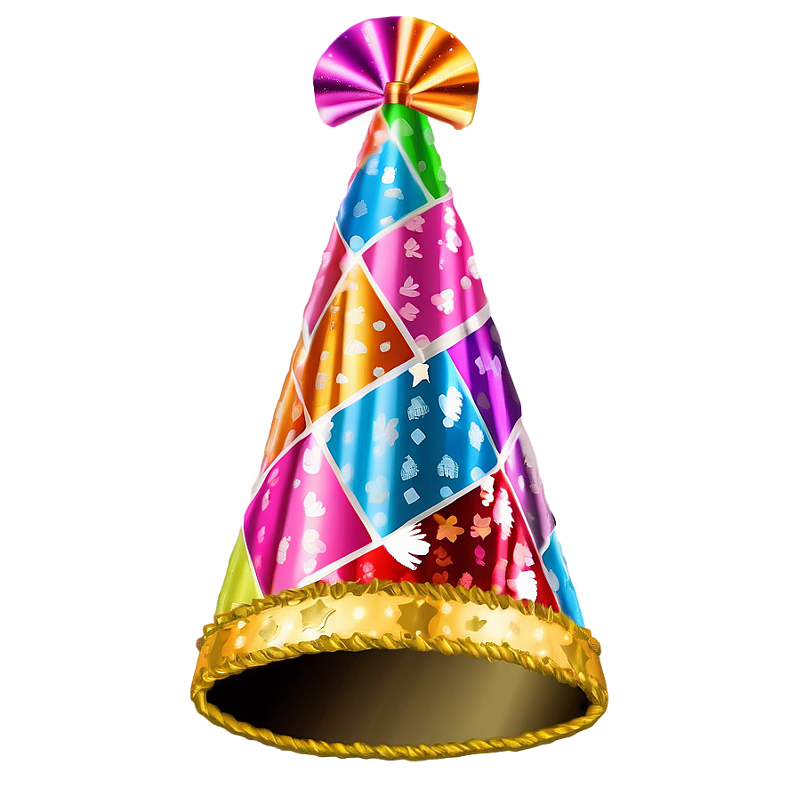 Party Hat With Bows Png Aag54