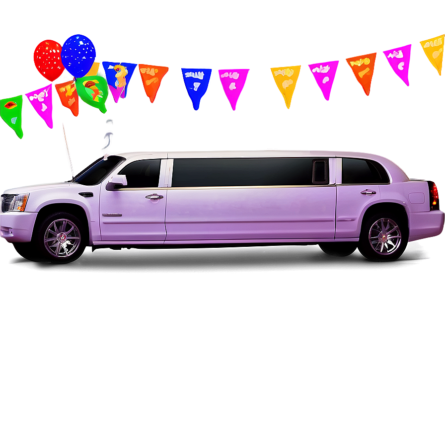 Party Limo Night Png Nrx