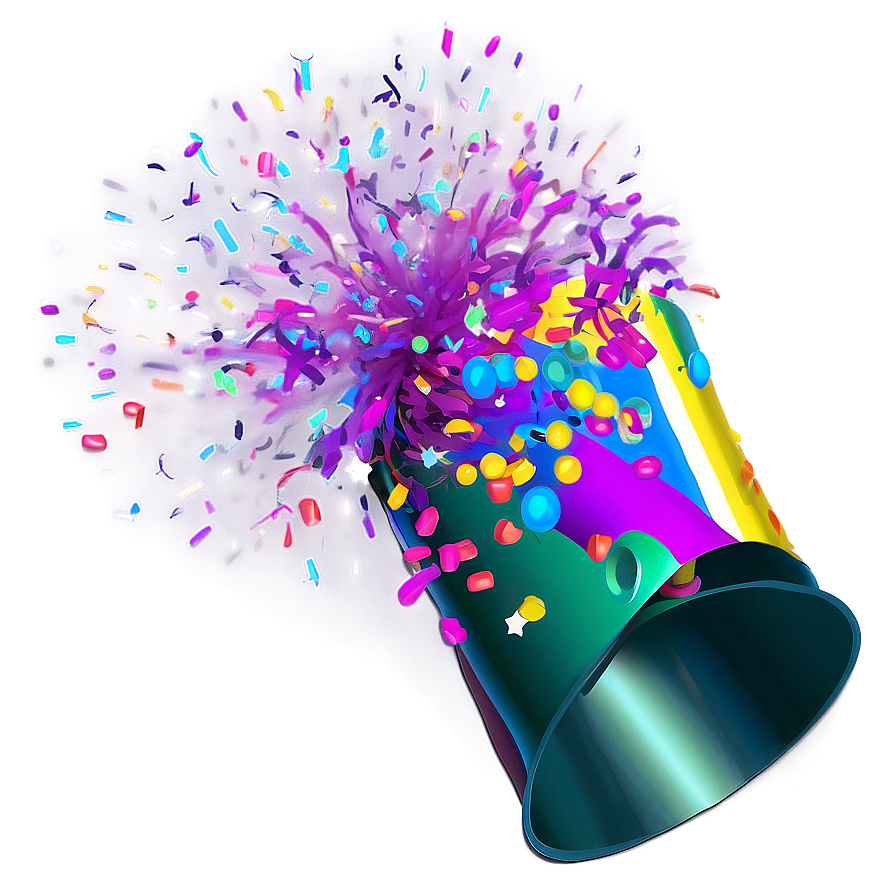 Party Popper Png 05212024