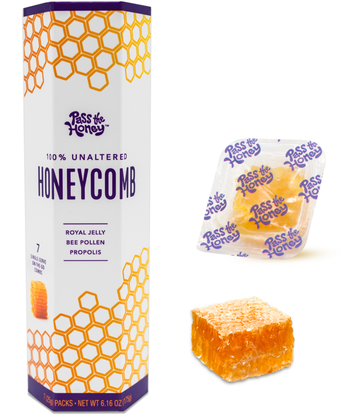 Pass The Honey Comb Packaging