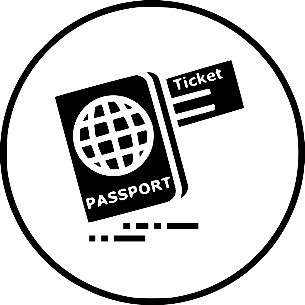 Passportand Ticket Icon