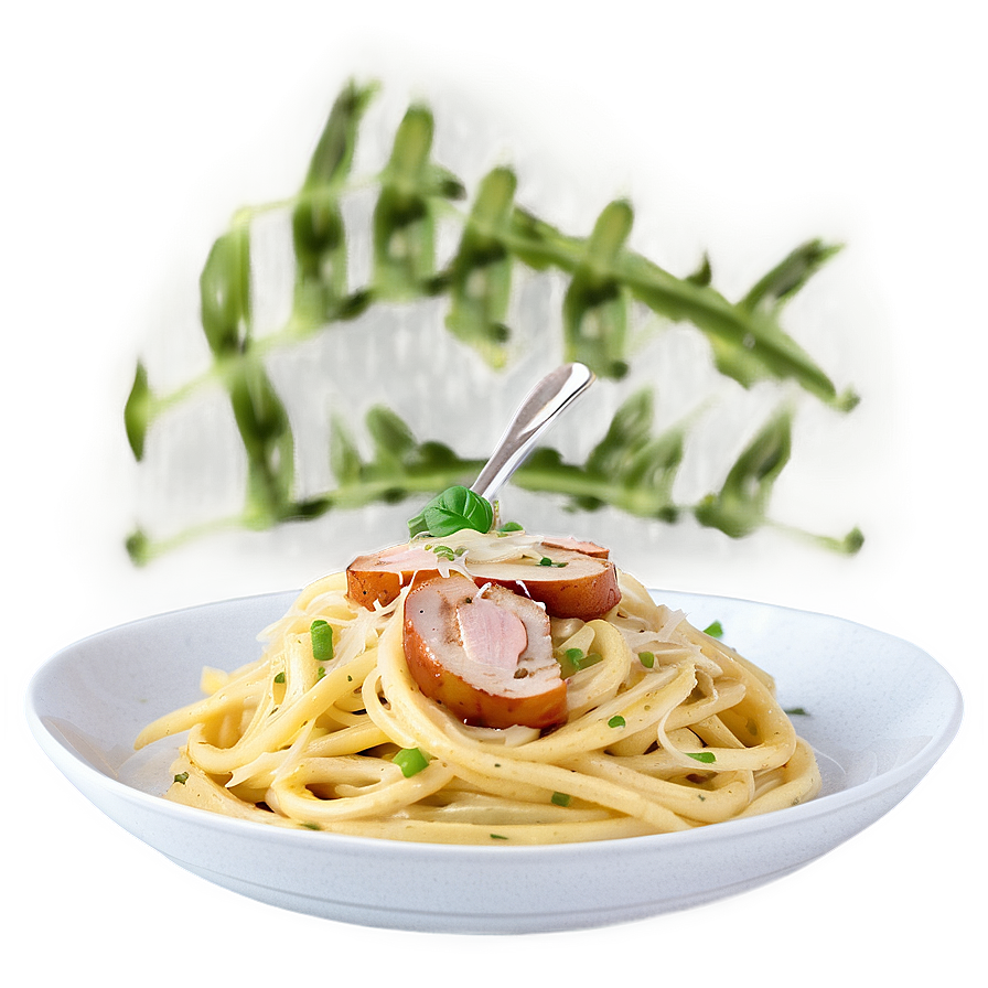 Pasta Carbonara Dish Png 74